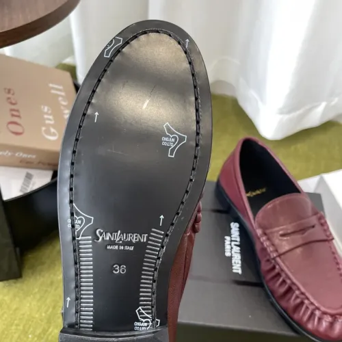 Replica Yves Saint Laurent YSL Leather Shoes For Men #1461613 $125.00 USD for Wholesale
