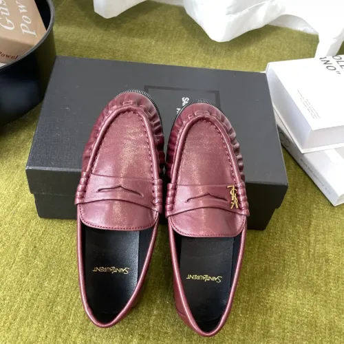 Replica Yves Saint Laurent YSL Leather Shoes For Men #1461613 $125.00 USD for Wholesale