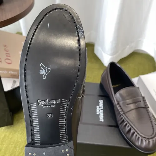 Replica Yves Saint Laurent YSL Leather Shoes For Women #1461617 $118.00 USD for Wholesale