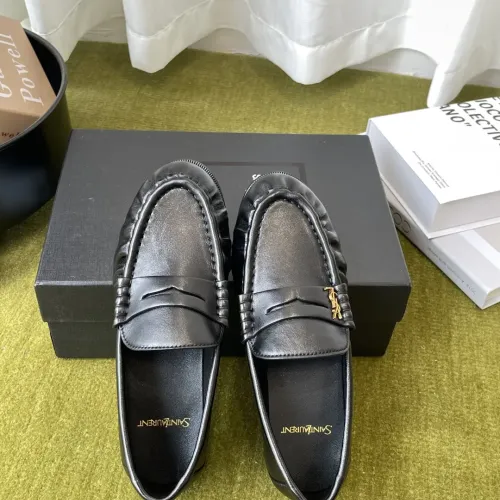 Replica Yves Saint Laurent YSL Leather Shoes For Men #1461618 $125.00 USD for Wholesale