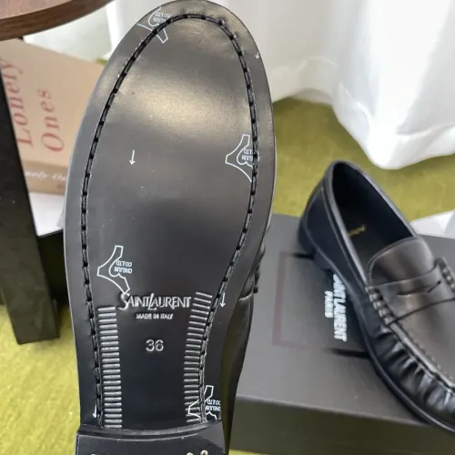 Replica Yves Saint Laurent YSL Leather Shoes For Women #1461619 $118.00 USD for Wholesale