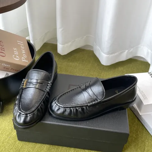 Replica Yves Saint Laurent YSL Leather Shoes For Women #1461619 $118.00 USD for Wholesale
