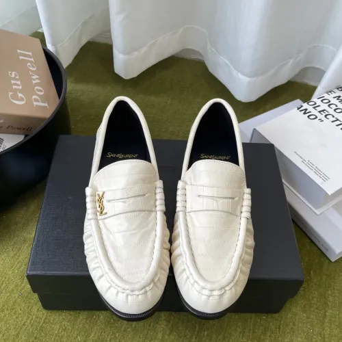 Yves Saint Laurent YSL Leather Shoes For Women #1461628