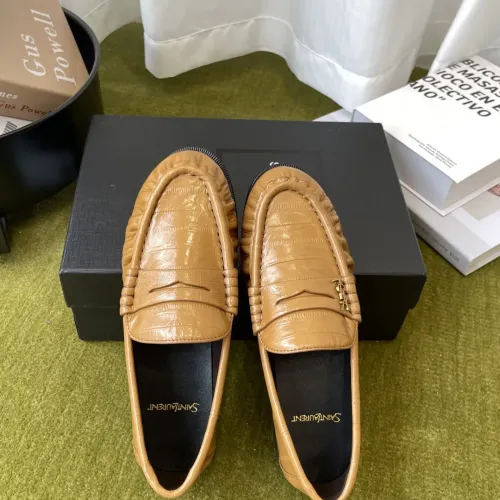 Replica Yves Saint Laurent YSL Leather Shoes For Men #1461629 $125.00 USD for Wholesale
