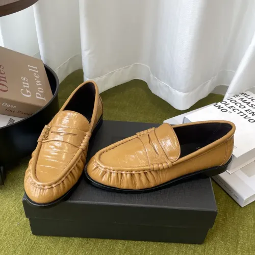 Replica Yves Saint Laurent YSL Leather Shoes For Women #1461630 $118.00 USD for Wholesale