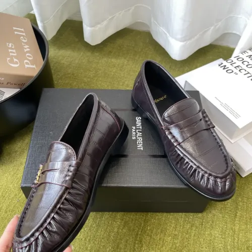 Replica Yves Saint Laurent YSL Leather Shoes For Women #1461635 $118.00 USD for Wholesale