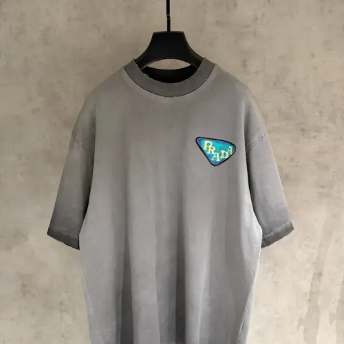 Prada T-Shirts Short Sleeved For Men #1461636