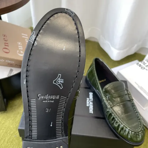 Replica Yves Saint Laurent YSL Leather Shoes For Men #1461641 $125.00 USD for Wholesale