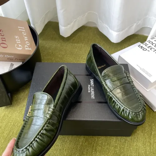 Replica Yves Saint Laurent YSL Leather Shoes For Women #1461644 $118.00 USD for Wholesale