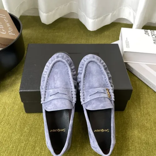 Replica Yves Saint Laurent YSL Leather Shoes For Men #1461645 $125.00 USD for Wholesale