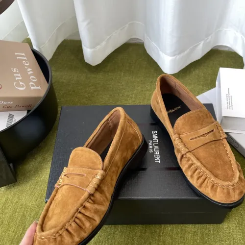 Replica Yves Saint Laurent YSL Leather Shoes For Men #1461647 $125.00 USD for Wholesale