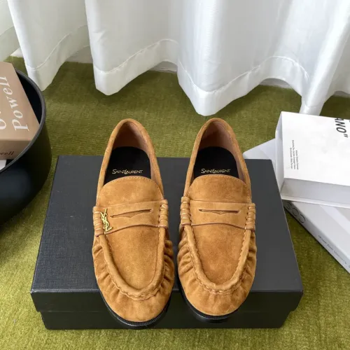 Yves Saint Laurent YSL Leather Shoes For Women #1461648