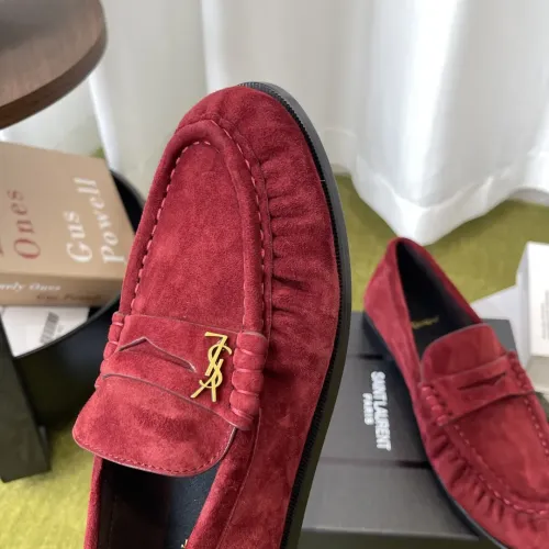 Replica Yves Saint Laurent YSL Leather Shoes For Women #1461653 $118.00 USD for Wholesale