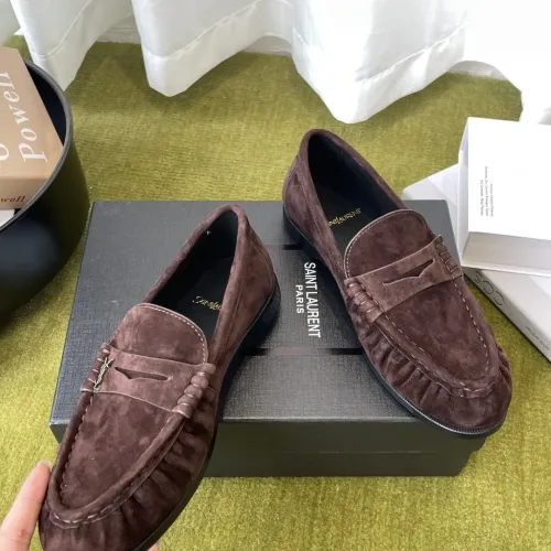 Replica Yves Saint Laurent YSL Leather Shoes For Men #1461655 $125.00 USD for Wholesale