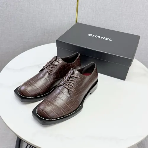 Replica Chanel Leather Shoes For Women #1461666 $118.00 USD for Wholesale