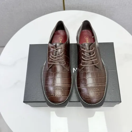 Replica Chanel Leather Shoes For Women #1461666 $118.00 USD for Wholesale