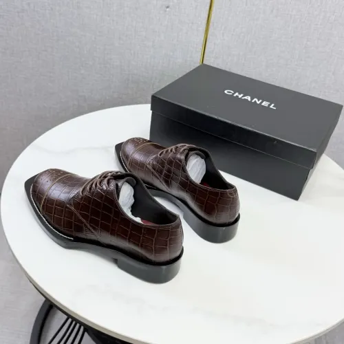 Replica Chanel Leather Shoes For Women #1461666 $118.00 USD for Wholesale