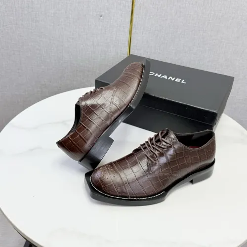 Replica Chanel Leather Shoes For Women #1461666 $118.00 USD for Wholesale