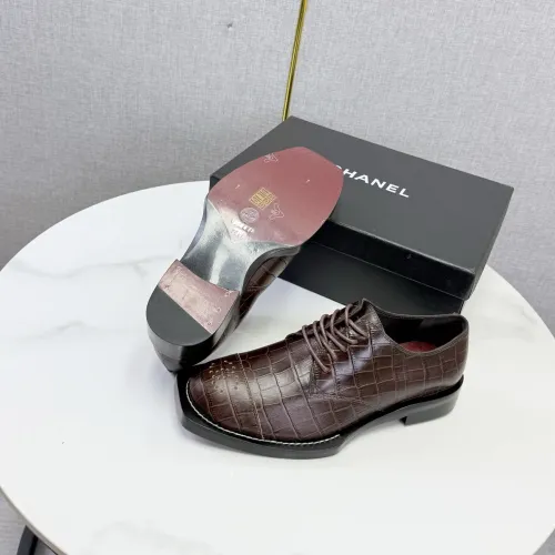 Replica Chanel Leather Shoes For Women #1461666 $118.00 USD for Wholesale