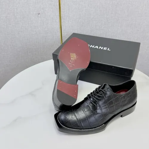 Replica Chanel Leather Shoes For Women #1461668 $118.00 USD for Wholesale
