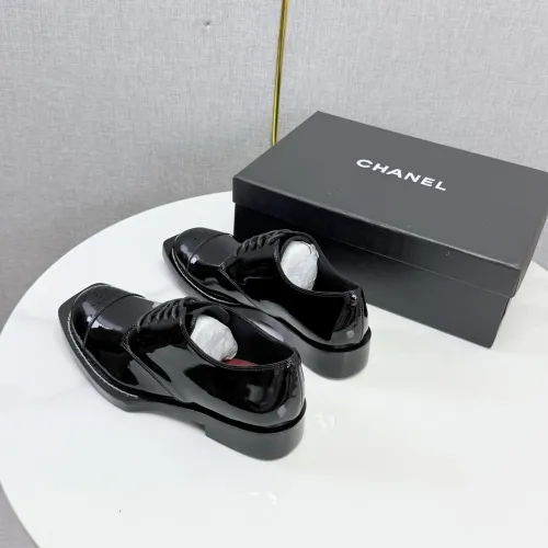 Replica Chanel Leather Shoes For Women #1461670 $118.00 USD for Wholesale
