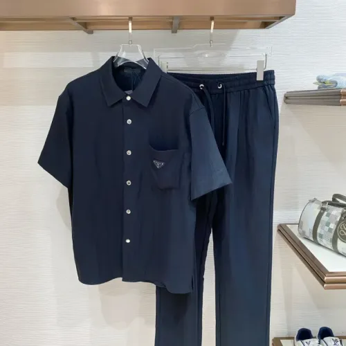 Prada Tracksuits Short Sleeved For Men #1461692