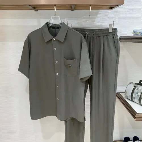 Prada Tracksuits Short Sleeved For Men #1461693