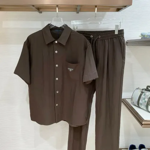 Prada Tracksuits Short Sleeved For Men #1461694