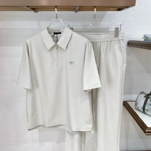 Prada Tracksuits Short Sleeved For Men #1461696