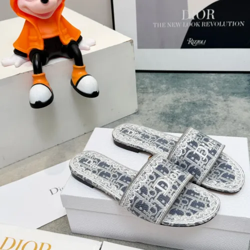 Replica Christian Dior Slippers For Women #1461702 $80.00 USD for Wholesale