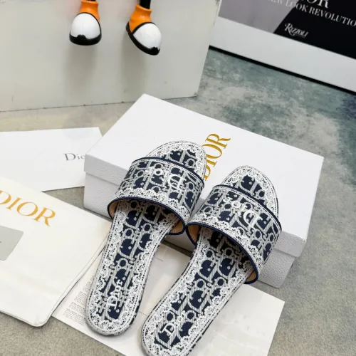 Replica Christian Dior Slippers For Women #1461703 $80.00 USD for Wholesale