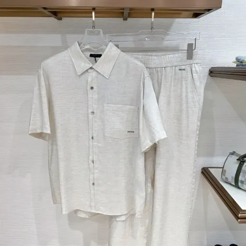 Prada Tracksuits Short Sleeved For Men #1461708