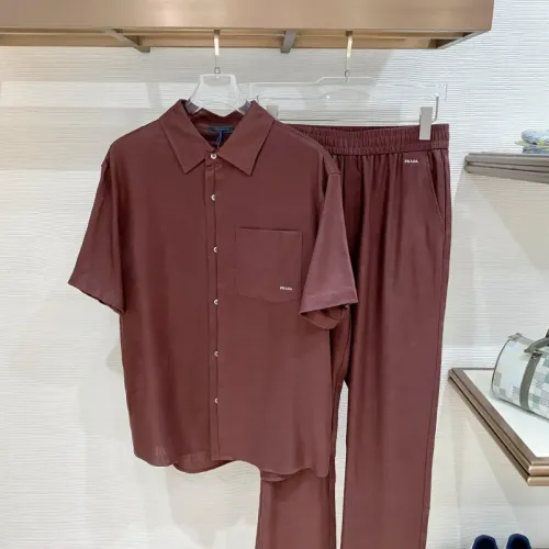 Prada Tracksuits Short Sleeved For Men #1461709