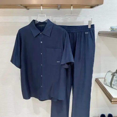 Prada Tracksuits Short Sleeved For Men #1461710
