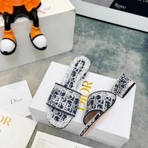 Replica Christian Dior Slippers For Women #1461723 $85.00 USD for Wholesale
