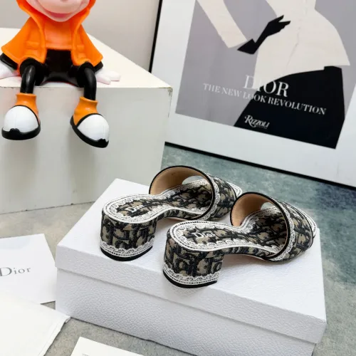 Replica Christian Dior Slippers For Women #1461724 $85.00 USD for Wholesale