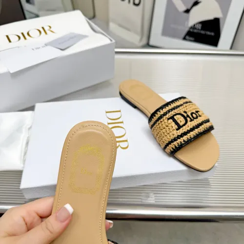 Replica Christian Dior Slippers For Women #1461733 $92.00 USD for Wholesale