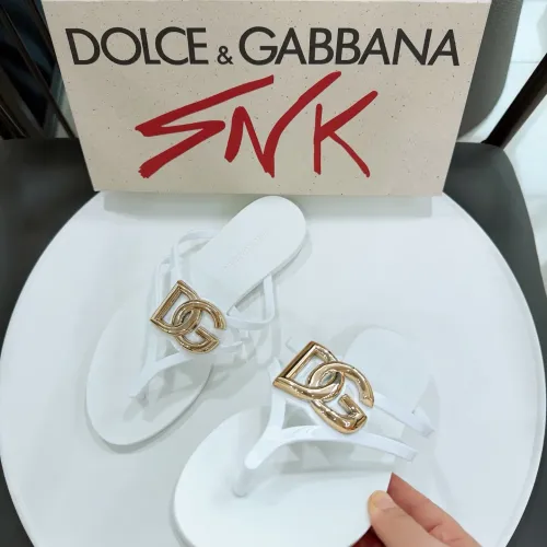 Replica Dolce & Gabbana D&G Slippers For Women #1461738 $56.00 USD for Wholesale