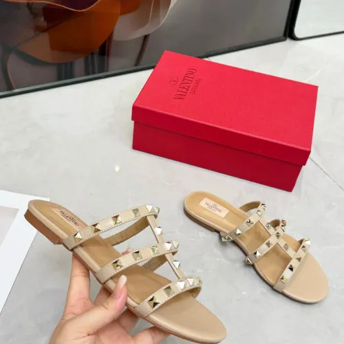 Replica Valentino Slippers For Women #1461745 $72.00 USD for Wholesale