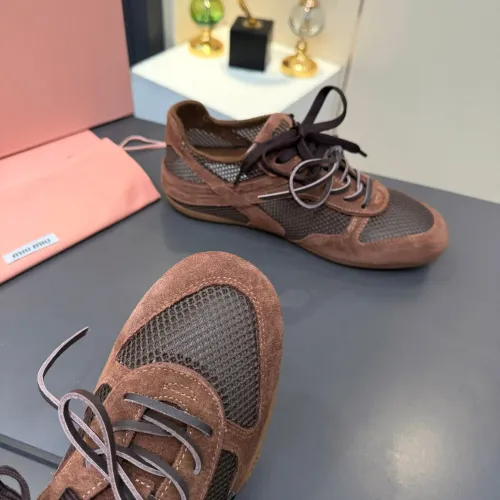 Replica MIU MIU Casual Shoes For Women #1461785 $85.00 USD for Wholesale