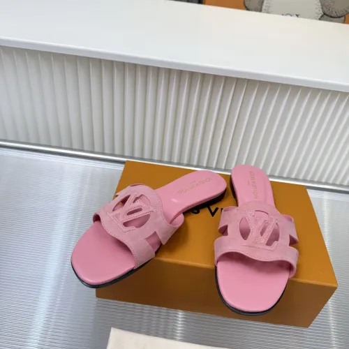 Replica Louis Vuitton Slippers For Women #1461801 $82.00 USD for Wholesale