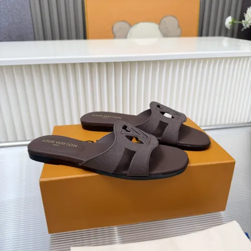 Replica Louis Vuitton Slippers For Women #1461805 $82.00 USD for Wholesale