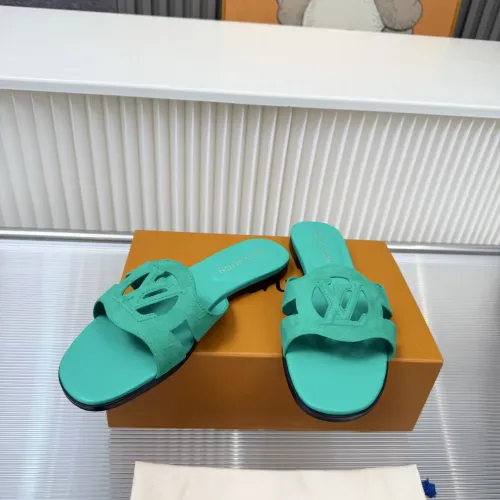 Replica Louis Vuitton Slippers For Women #1461806 $82.00 USD for Wholesale