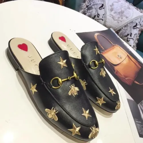 Replica Gucci Slippers For Women #1461825 $76.00 USD for Wholesale