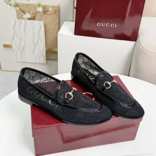 Replica Gucci Oxfords Shoes For Women #1461836 $102.00 USD for Wholesale