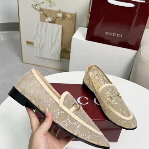 Replica Gucci Oxfords Shoes For Women #1461838 $102.00 USD for Wholesale