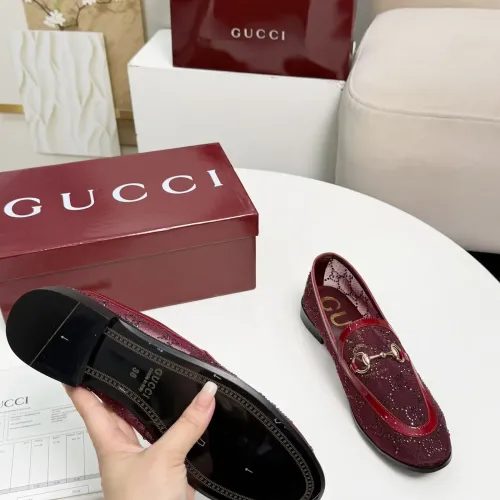 Replica Gucci Oxfords Shoes For Women #1461839 $102.00 USD for Wholesale