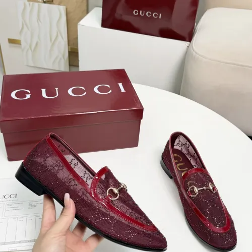 Replica Gucci Oxfords Shoes For Women #1461839 $102.00 USD for Wholesale