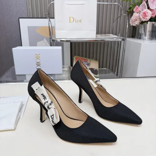 Replica Christian Dior High-Heeled Shoes For Women #1461843 $88.00 USD for Wholesale