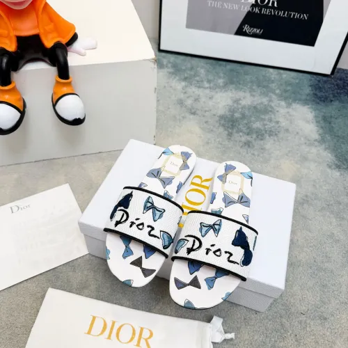 Replica Christian Dior Slippers For Women #1461851 $76.00 USD for Wholesale